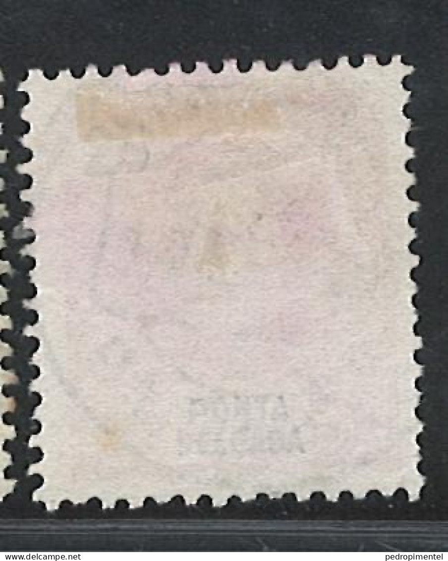 Portugal Azores Ponta Delgada Stamps |1898-1905 | King D. Carlos I 25r | #28 | Used - Ponta Delgada