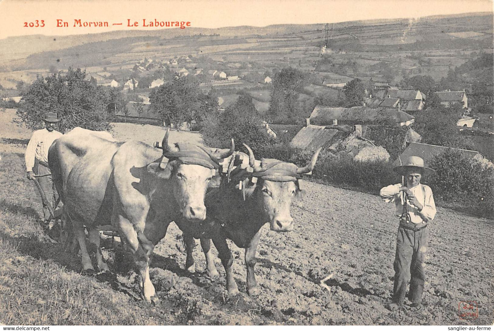 CPA 58 EN NIVERNAIS / LE LABOURAGE - Altri & Non Classificati