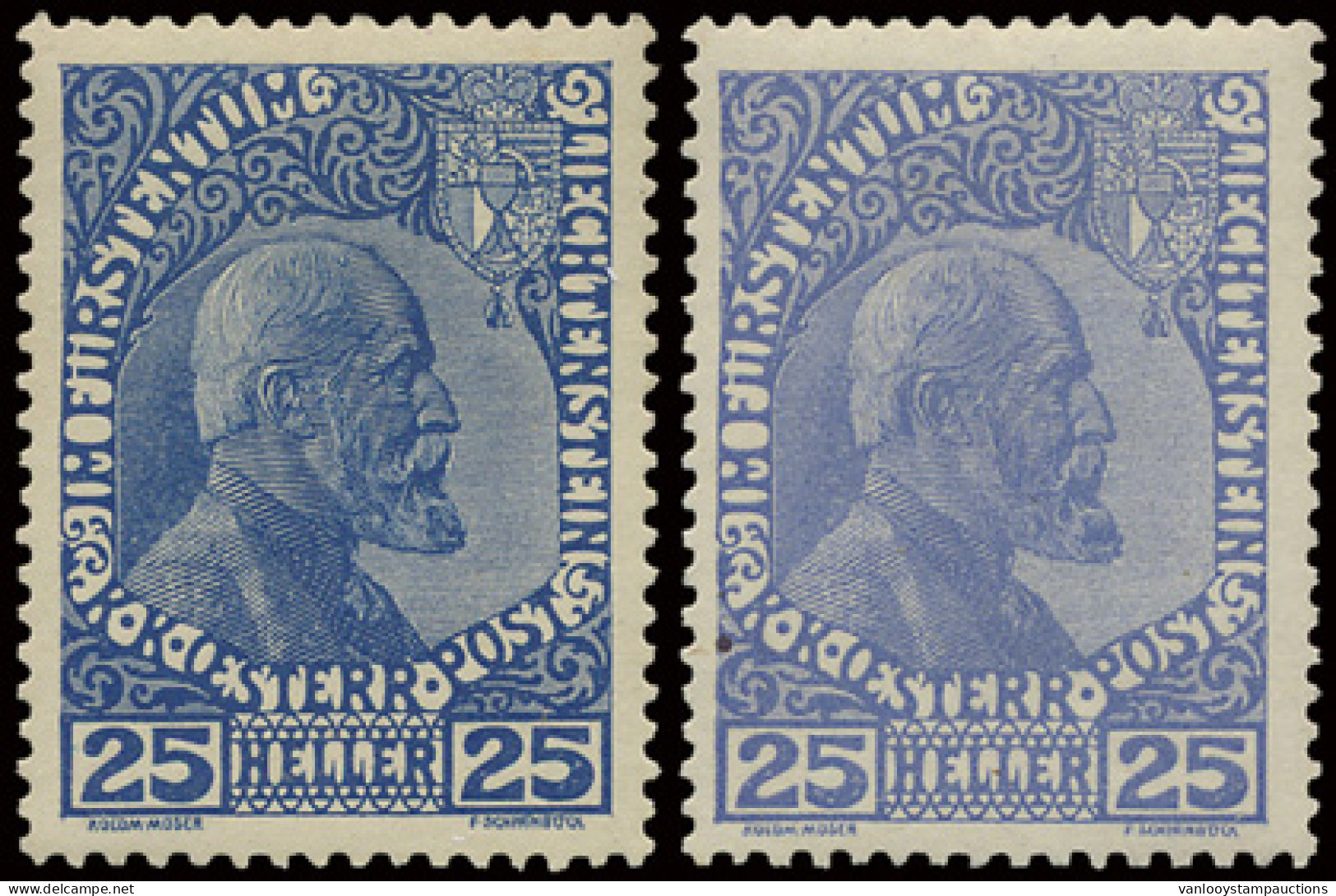 * N° 1a, 2a En 3 B '1915 Jean II Met Mat Papier, Zm (Yv. €1.280) - Autres & Non Classés