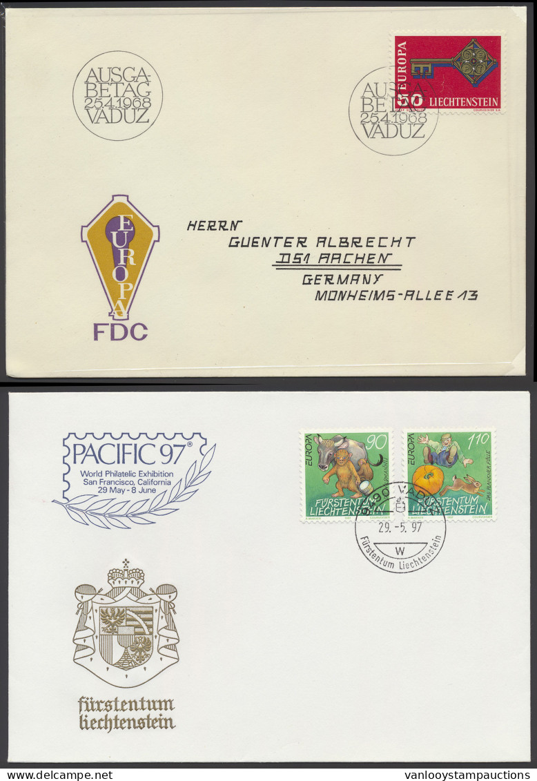 0/FDC 1961/1997 Samenstelling 139 FDC's, MK Of Kaarten Met Speciale Stempel, Zm - Autres & Non Classés