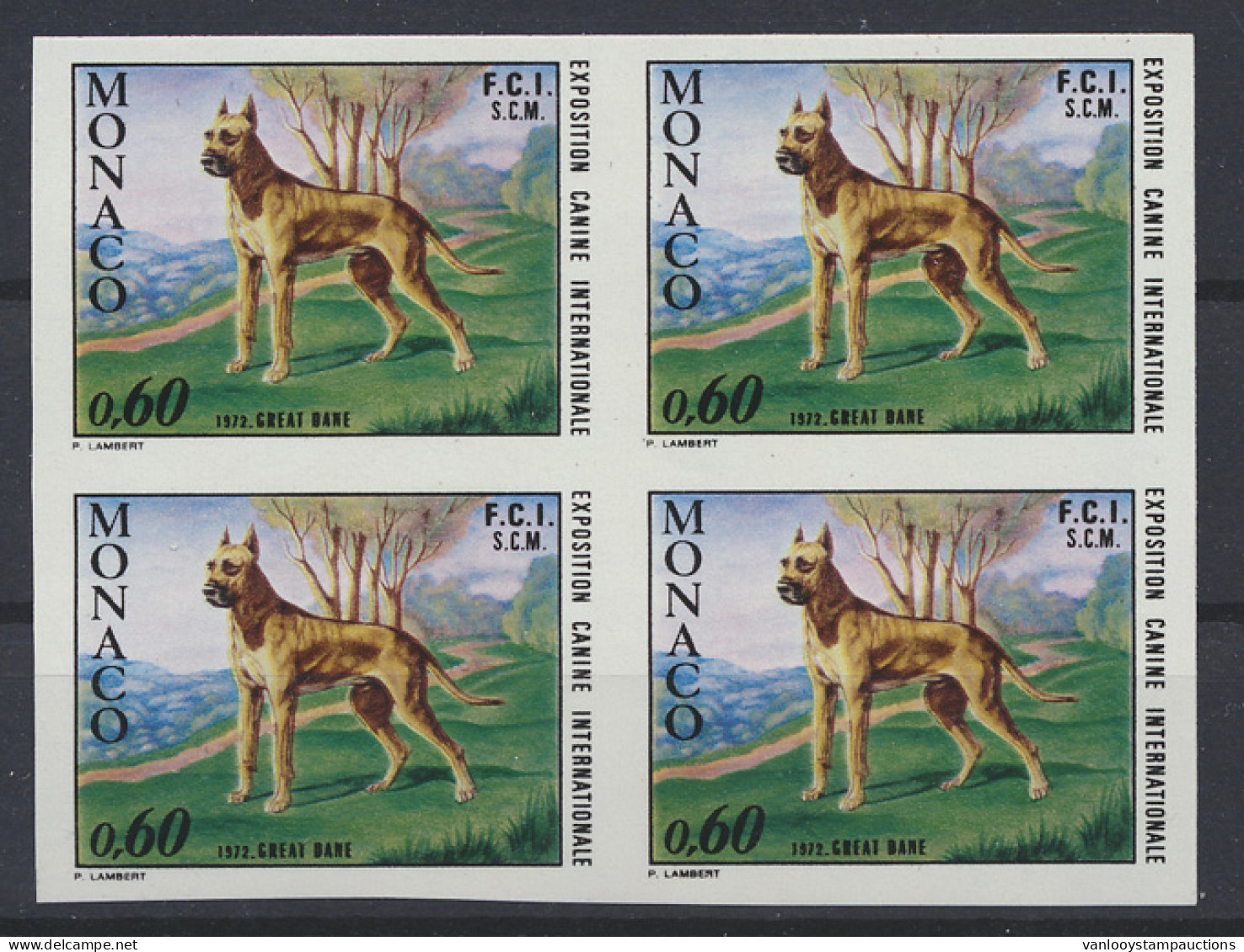 ** N° 880 '1972, Hond, Ongetand' (blok Van 4), Zm (Yv € 100) - Sonstige & Ohne Zuordnung