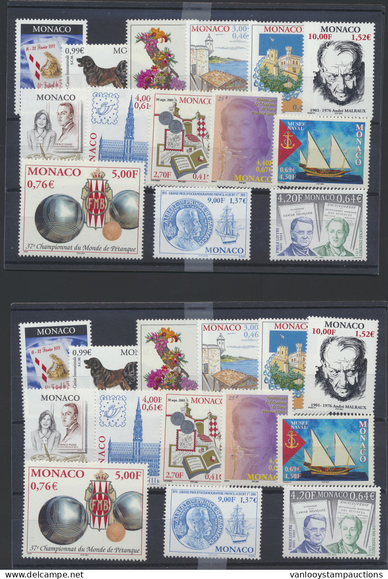 ** 2001 Volledig (5x), Mooi Thema, Zm (Frankeerwaarde: €113,50) - Other & Unclassified