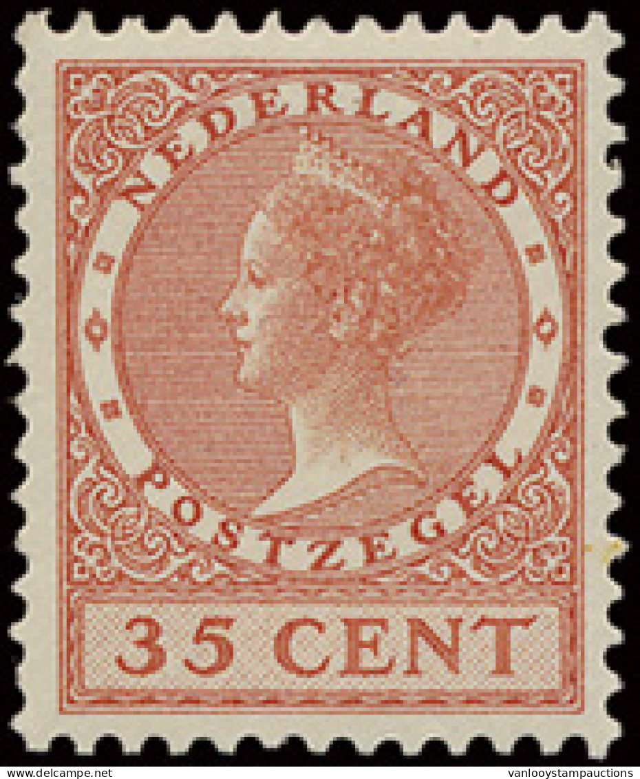 ** N° 136/38 Tentoonstellingszegels 1924, 15c. Met Roesttandje, Zm/m (NVPH €225) - Other & Unclassified