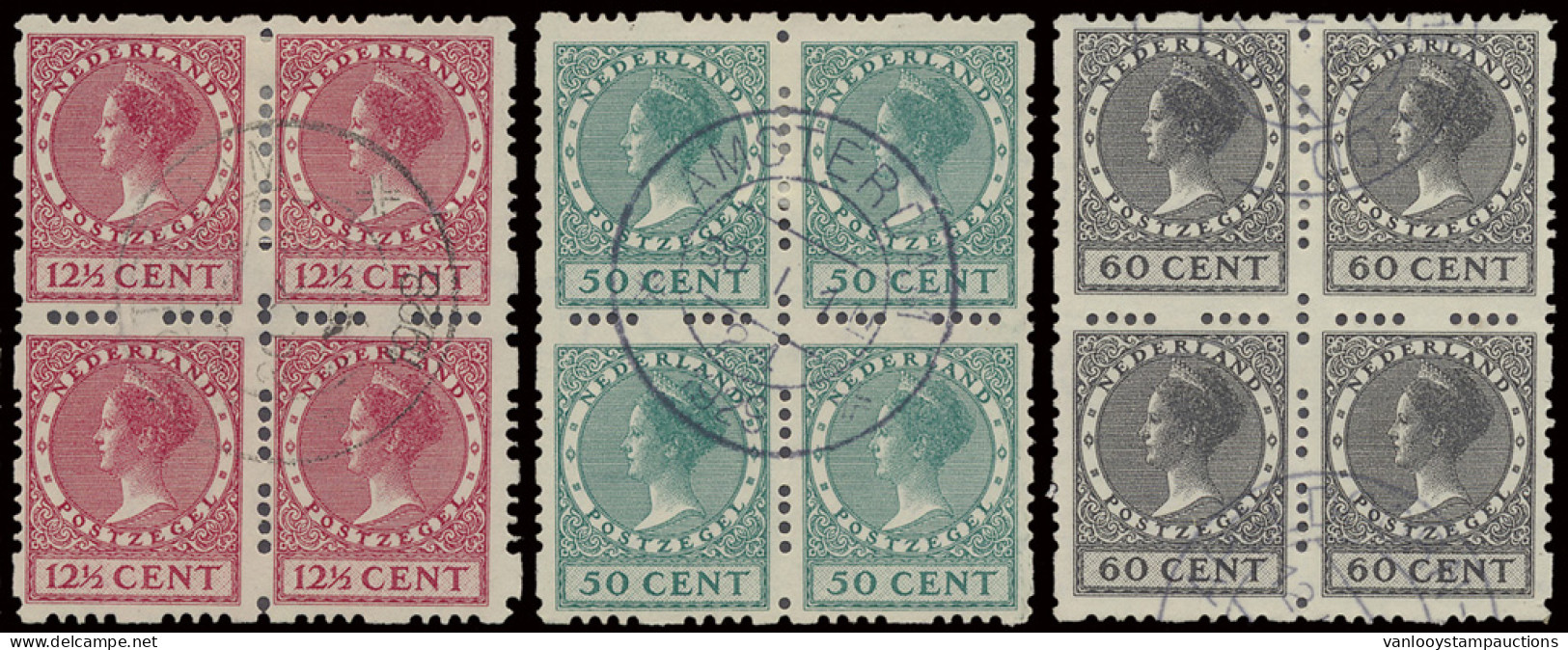 1924/1933, Luxe Verzameling Op Albumbladen Met Veel Paren En Blokken Van 4, Prachtlot, Zm (Cote € +2.500) - Altri & Non Classificati