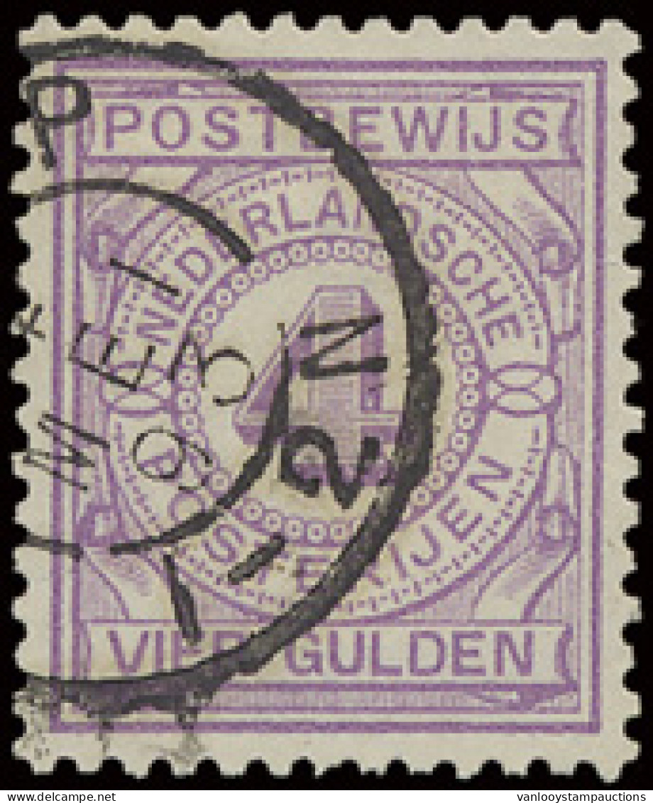 PW 1/7 Postbewijszegels, Mooi Gestempeld, Zm/m (NVPH €470) - Sonstige & Ohne Zuordnung