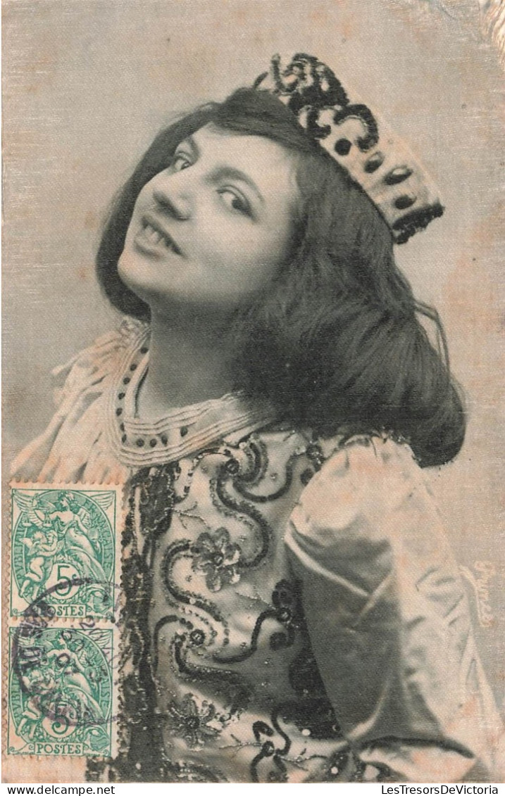 PHOTOGRAPHIE - Portrait D'une Femme - Carte Postale Ancienne - Photographie