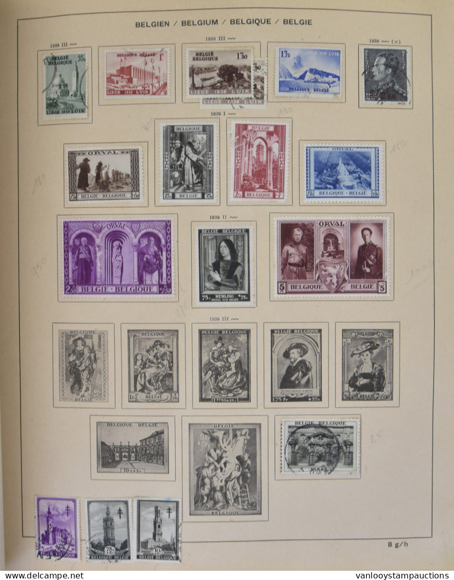 */0 Schaubek 1944 Jugendausgabe, Met O.a. België En Gebieden, Duitsland, Engeland, Zuid Afrika, Zm/m/ntz. - Collections (en Albums)