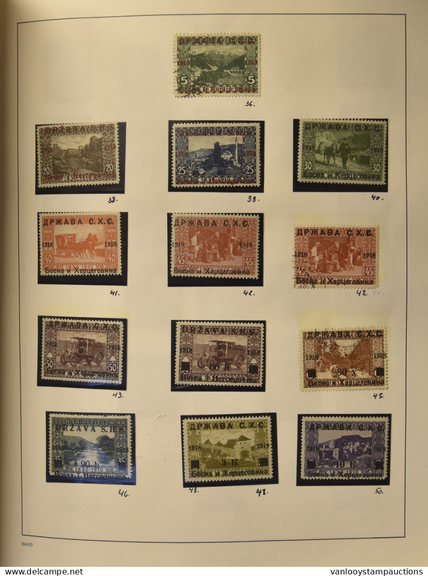 **/*/0 Verzameling Diverse Landen In Album W.o. Bulgarije, Memel, Joegoslavië, Noorwegen, Montenegro, India, Afrikaanse  - Colecciones (sin álbumes)