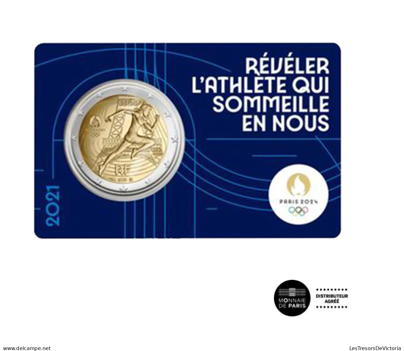 Monnaie - France - Jeux Olympiques Et Paralympiques De Paris 2024 - 2 € - BU - Commémorative - Frankreich