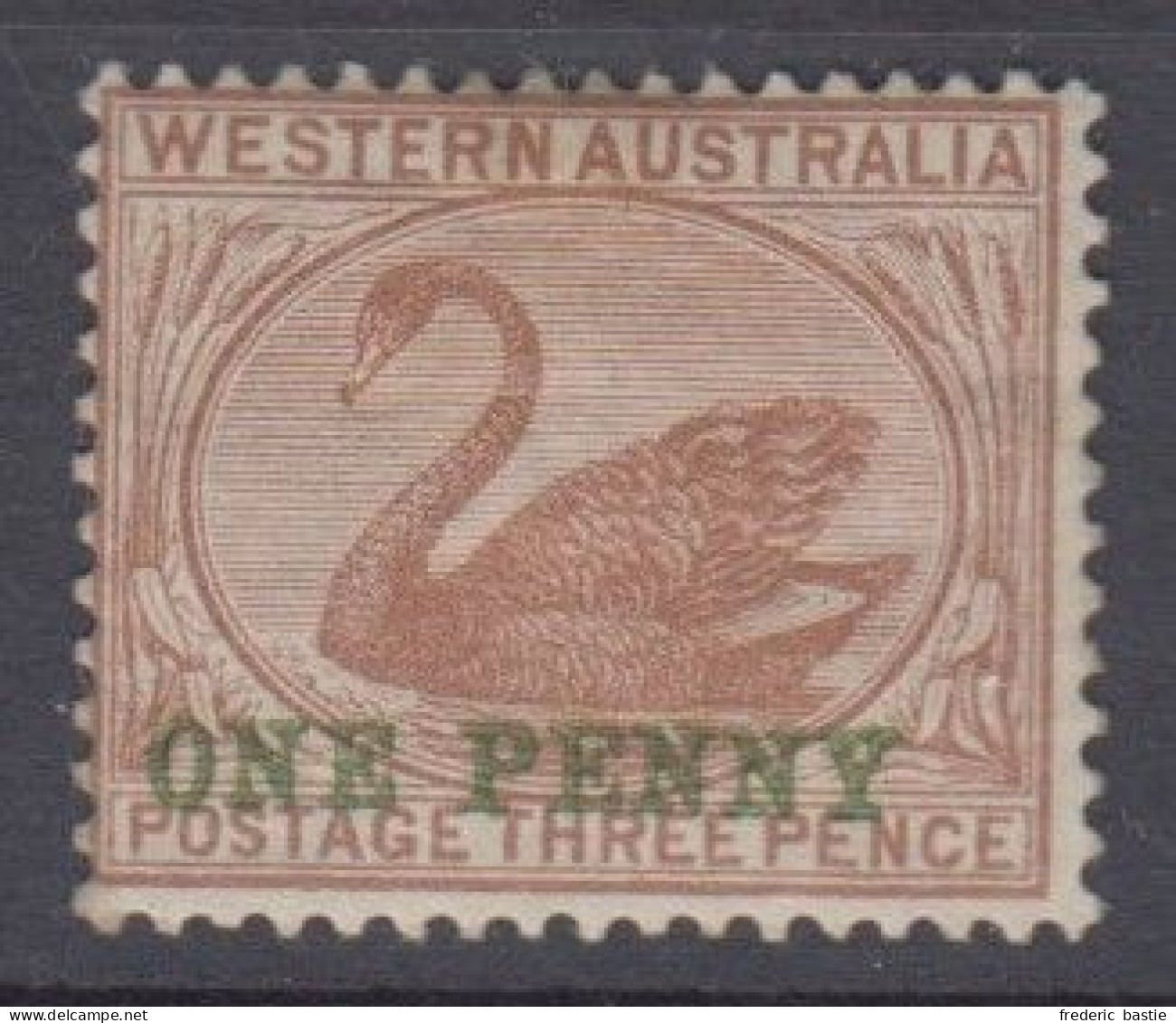 AUSTRALIE -  N° 52 * ( Fil CA ) - Cote : 50 € - Mint Stamps