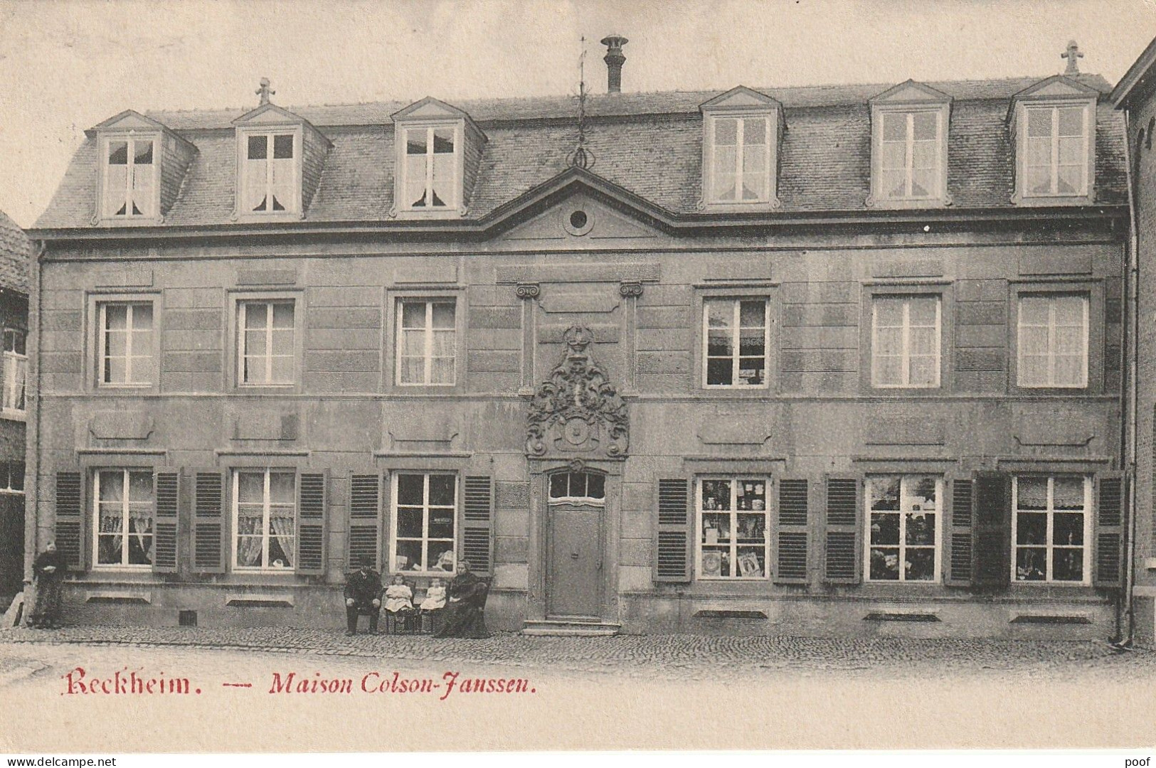 Reckheim / Rekem : Maison Colson - Janssen ( Veldpost 1916 ) - Lanaken