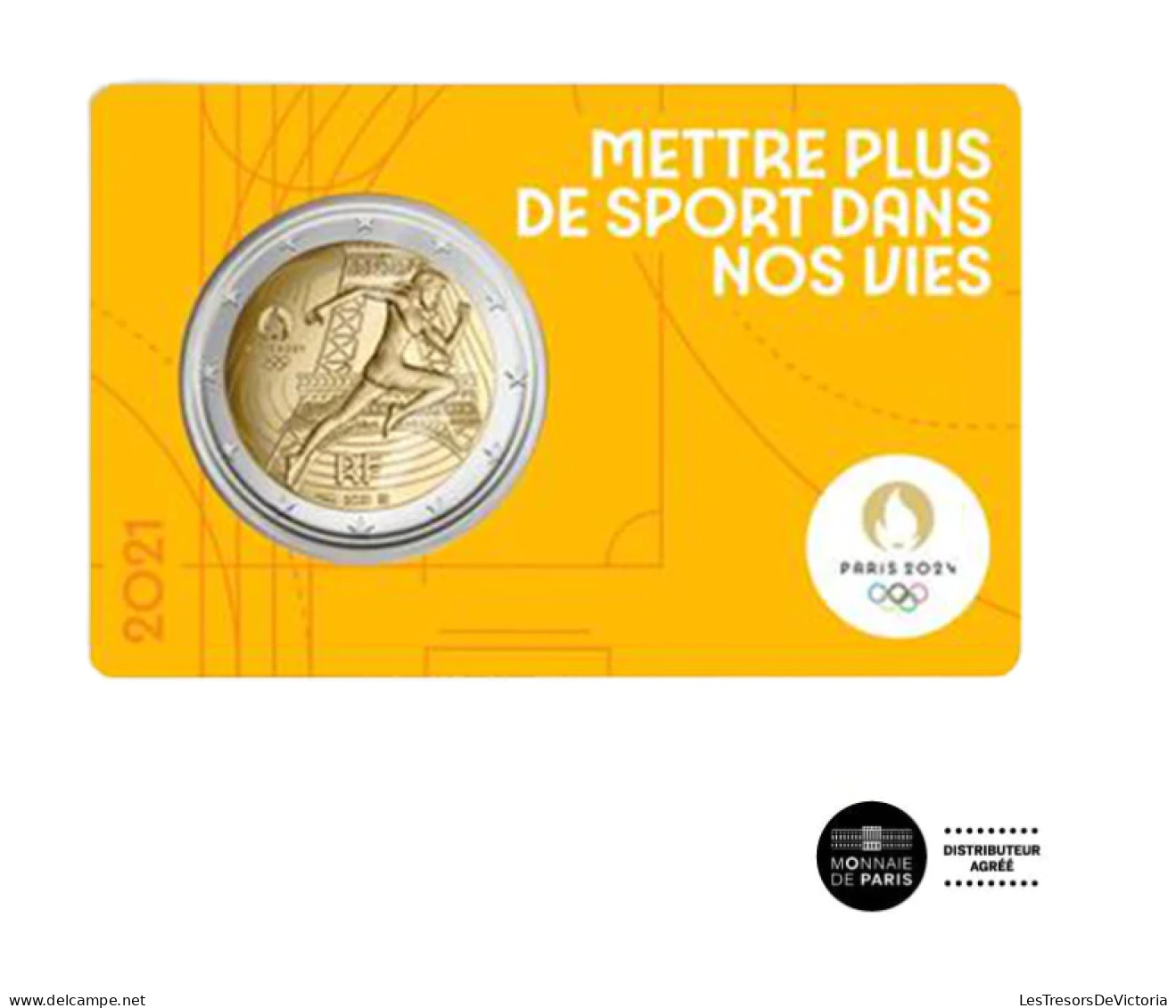 Monnaie - France - Jeux Olympiques Et Paralympiques De Paris 2024 - 2 € - BU - Commémorative - Frankreich