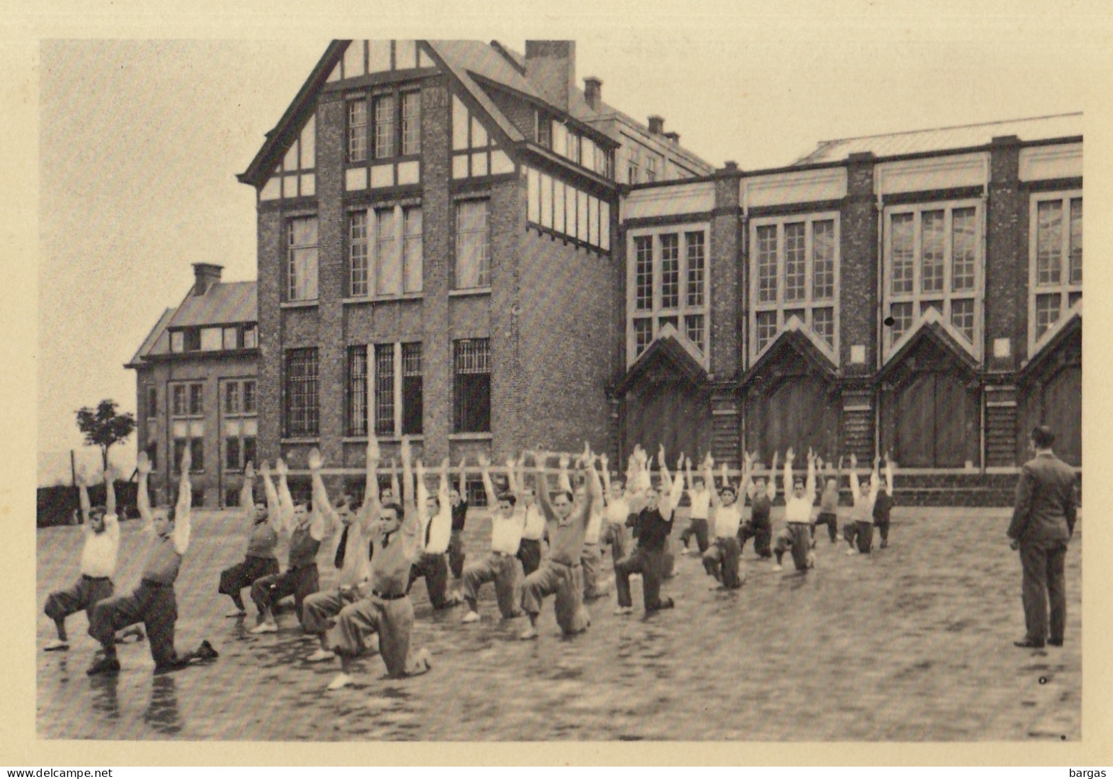 Carte Braine L'alleud Collège Cardinal Mercier CCM Leçon De Gymnastique - Braine-l'Alleud