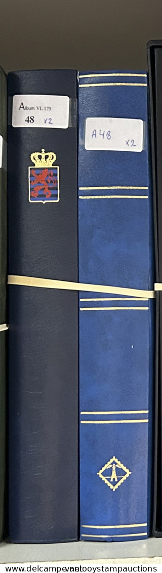 Insteekboeken (2x), 32/64 Blz., Witte Bladen - Autres & Non Classés