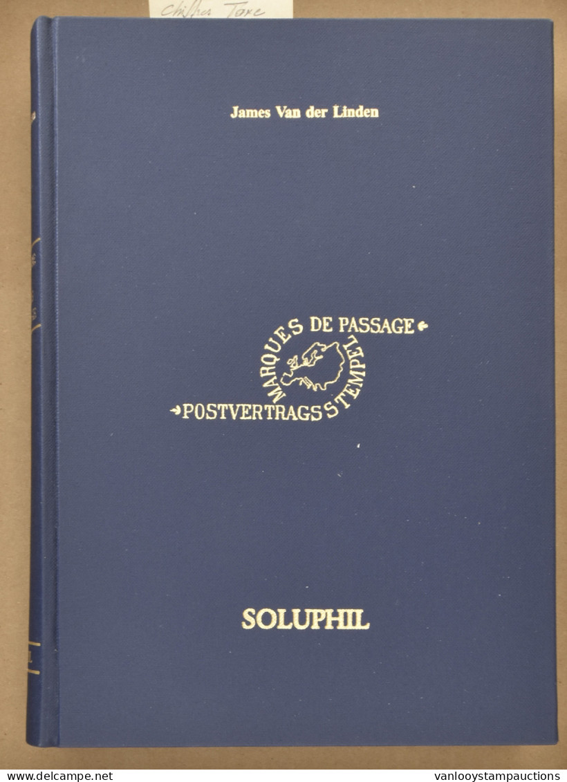 LIT België, Catalogue Des Marques De Passage, Door James Van Der Linden, In 2 Volumes En In Perfecte Staat - Autres & Non Classés