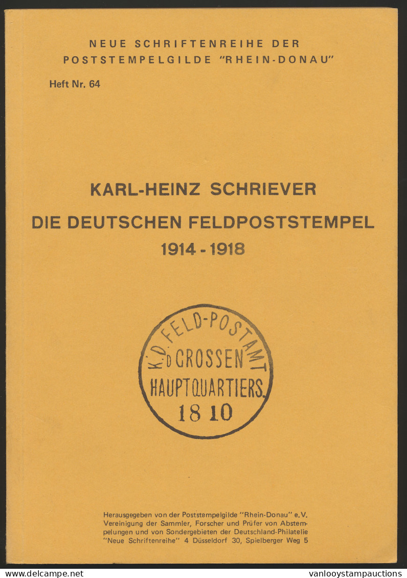 LIT Duitsland, Die Deutschen Geldpoststempel 1914-1918 - Altri & Non Classificati