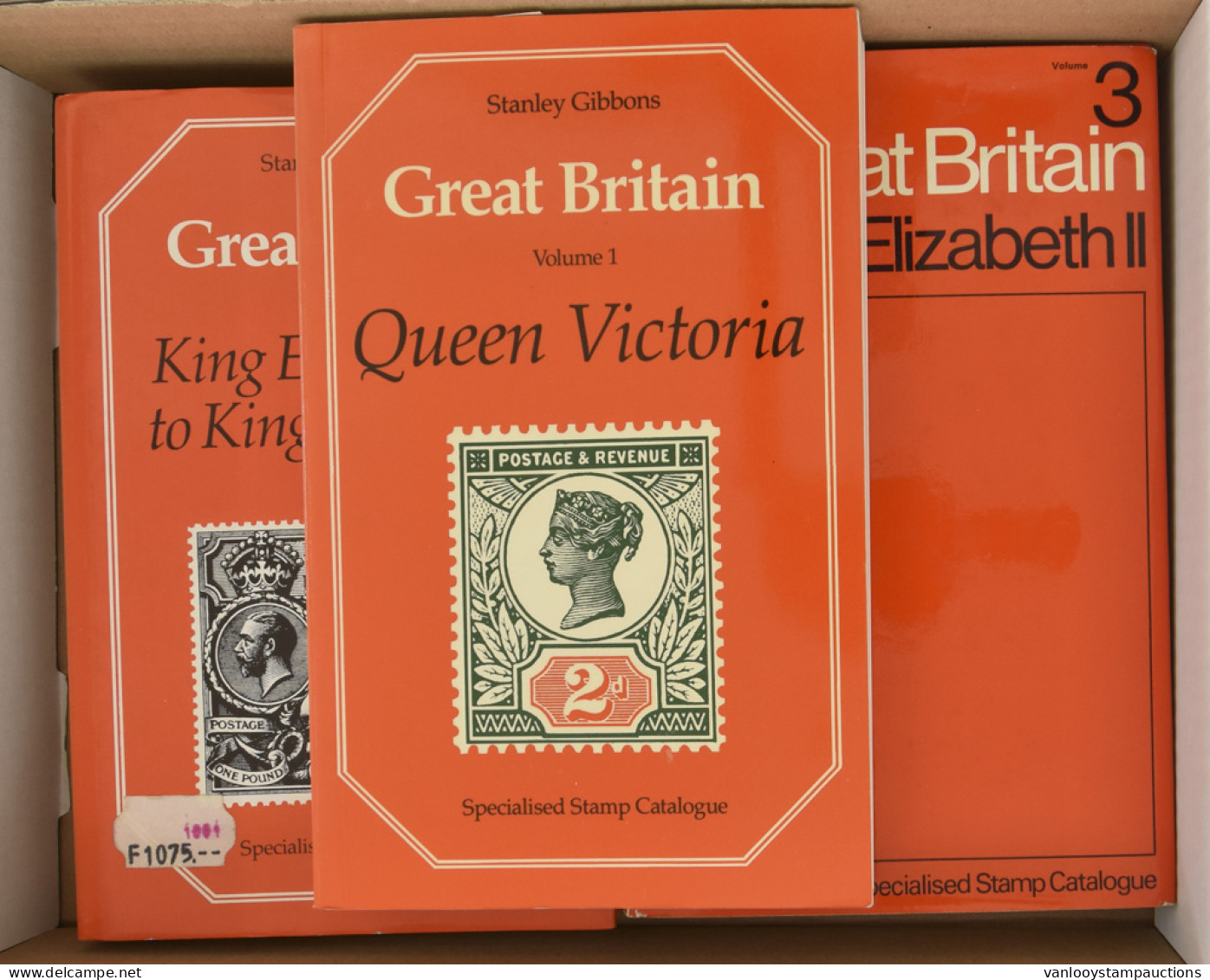 LIT Groot-Brittannië, Stanley Gibbons Specialised Stamp Catalogue In 3 Volumes, Periode 1850/1971, In Perfect Staat, Vol - Otros & Sin Clasificación