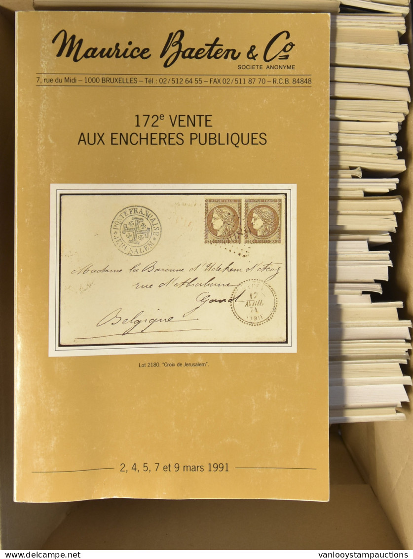 LIT Veilingcatalogi, 32 Veilingcatalogi Baeten, Tussen N° 136 En 172 (1974/1991), Waarbij Gespecialiseerde Veilingen (vo - Autres & Non Classés