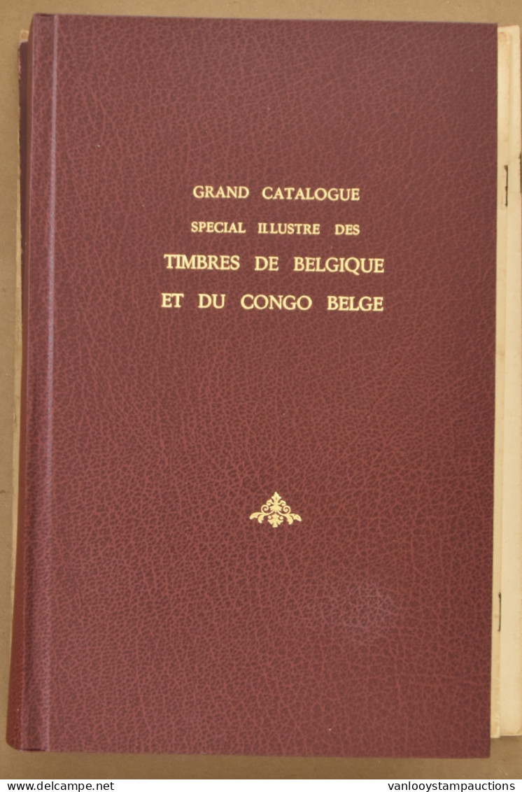 LIT Willy Balasse, Grand Catalogue Special Ilustré Des Timbres De Belgique Et Du Congo B. Van 1940, Ingebonden In Perfec - Otros & Sin Clasificación