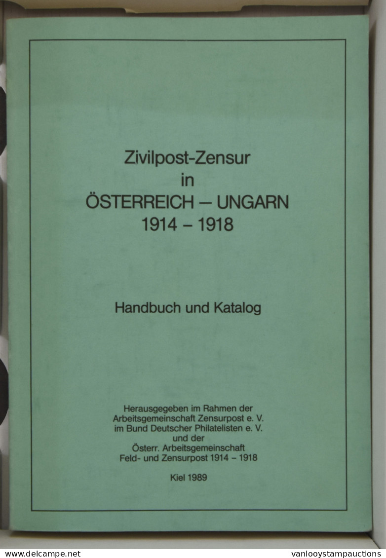 LIT Zwukoist - Zensur In österreich-Ungarn 1914-1918 - Otros & Sin Clasificación