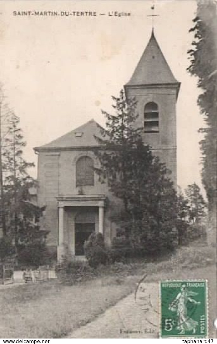 95 . SAINT-MARIN-DU-TERTRE . L'Église . - Saint-Martin-du-Tertre