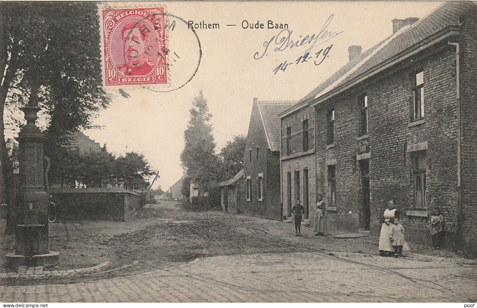 Rothem / Rotem : Oude Baan --- 1919 - Dilsen-Stokkem