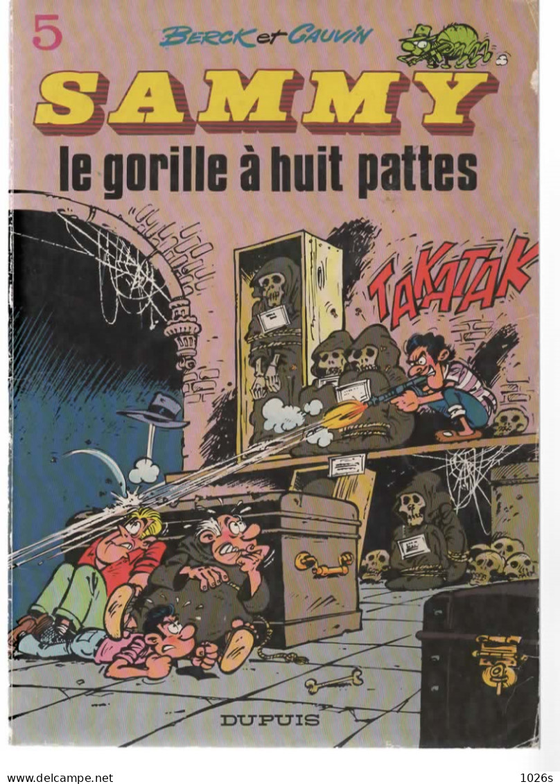 B.D SAMMY  - LE GORILLE A HUIT PATTES -  E.O. 1976 - Sammy