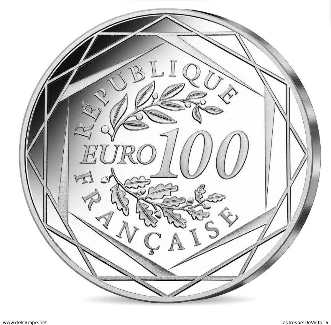 Monnaie - France - Napoléon 1er - Monnaie De 100 € - Argent - Bicentenaire De Sa Disparition - 2021 - Frankrijk