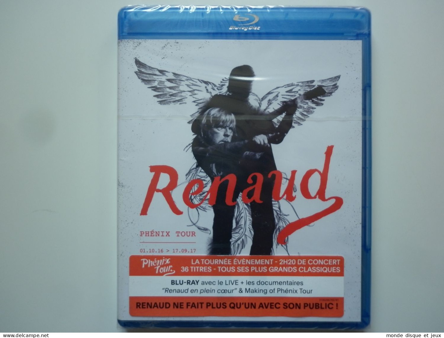 Renaud Blu Ray Phénix Tour - DVD Musicali