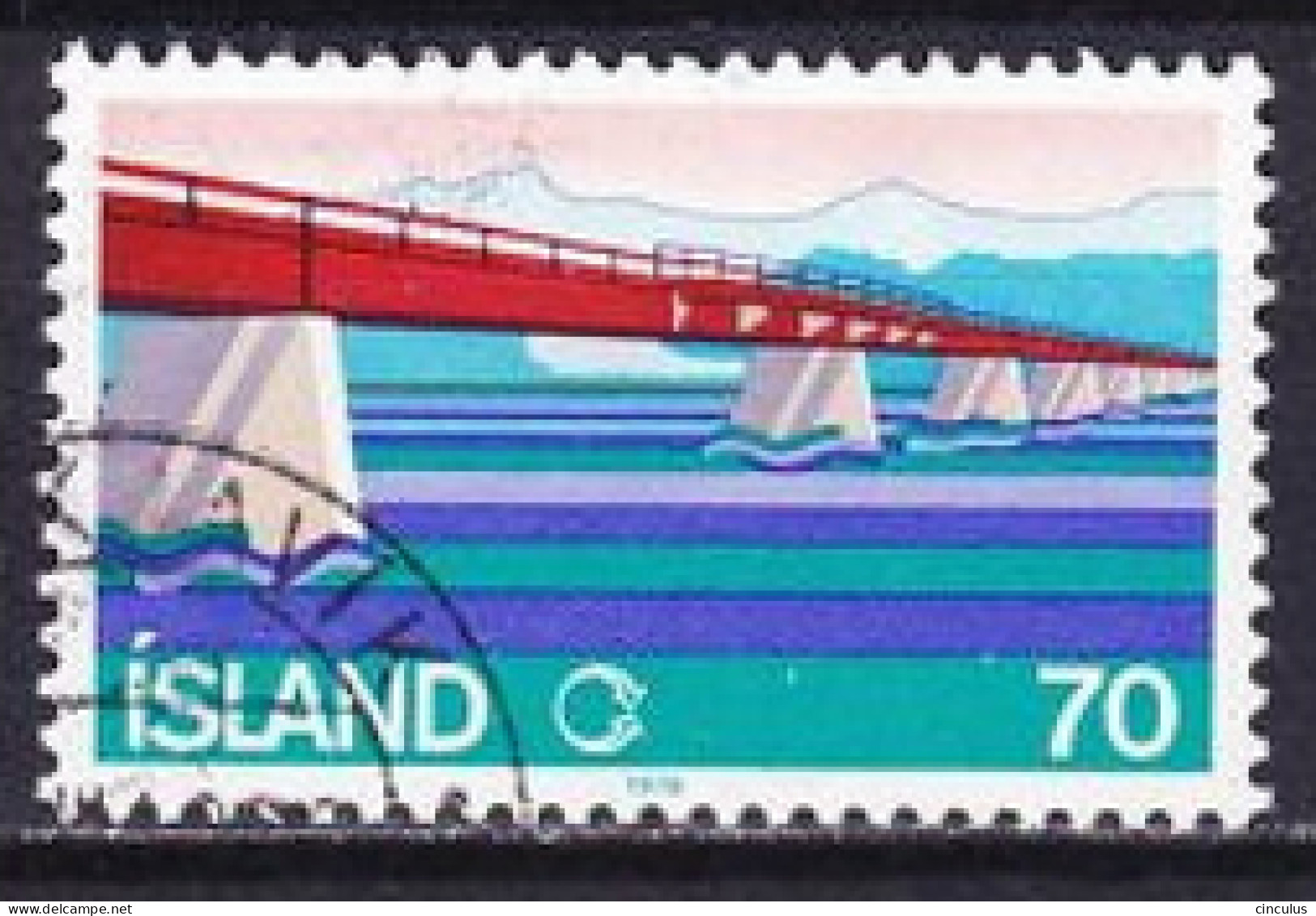 1978. Iceland. Skeioara River Bridge. Used. Mi. Nr. 534 - Gebraucht