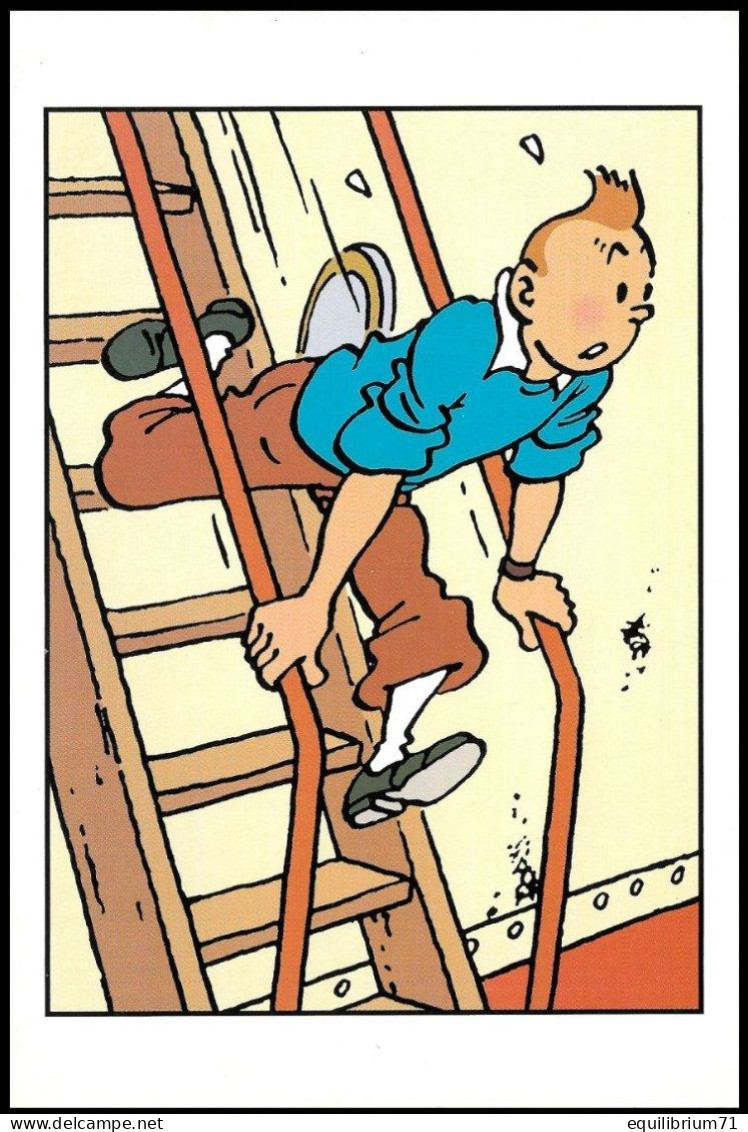 Carte Postale/Postkaart** - Tintin / Kuifje / Tim / Tintin - Philabédés (comics)