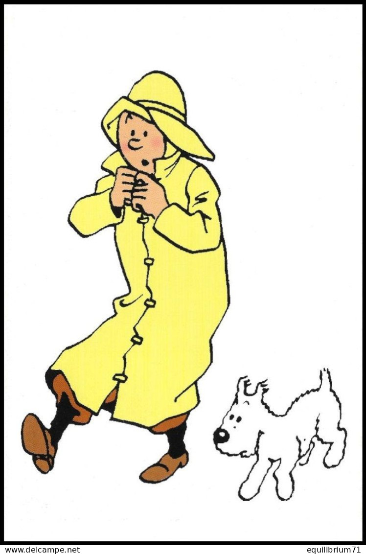 Carte Postale/Postkaart** - Tintin / Kuifje / Tim / Tintin - Philabédés (comics)