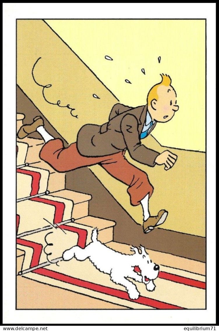 Double Carte Pliante/Dubbele Vouwkaart** - Kuifje/Tintin - Philabédés