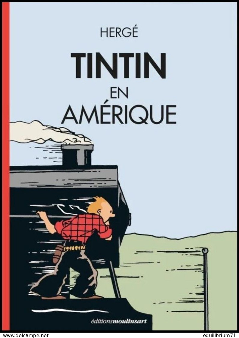 Carte Postale/Postkaart** - Kuifje/Tintin - Milou/Bobbie - Haddock - Tournesol - Kuifje In Amerika / Tintin En Amérique - Philabédés (comics)