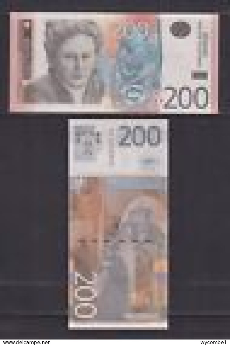 SERBIA - 2013 200 Dinara UNC - Serbia