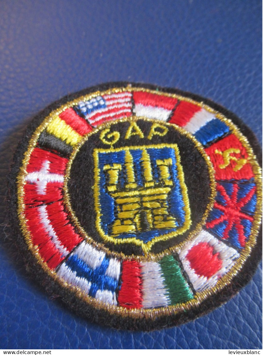 Ecusson Tissu Ancien /France/GAP /Hautes Alpes/Ancien Dauphiné/ Provence-Alpes- Côte D'Azur/ Vers 1970-1990        ET518 - Patches