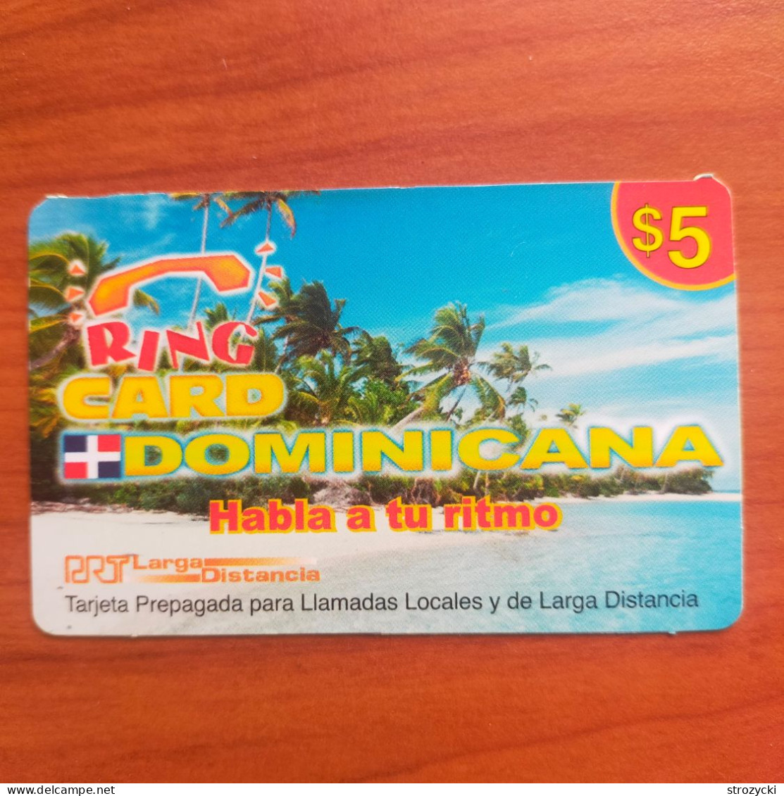 Puerto Rico - PRTC - Ring Card Dominicana - Puerto Rico