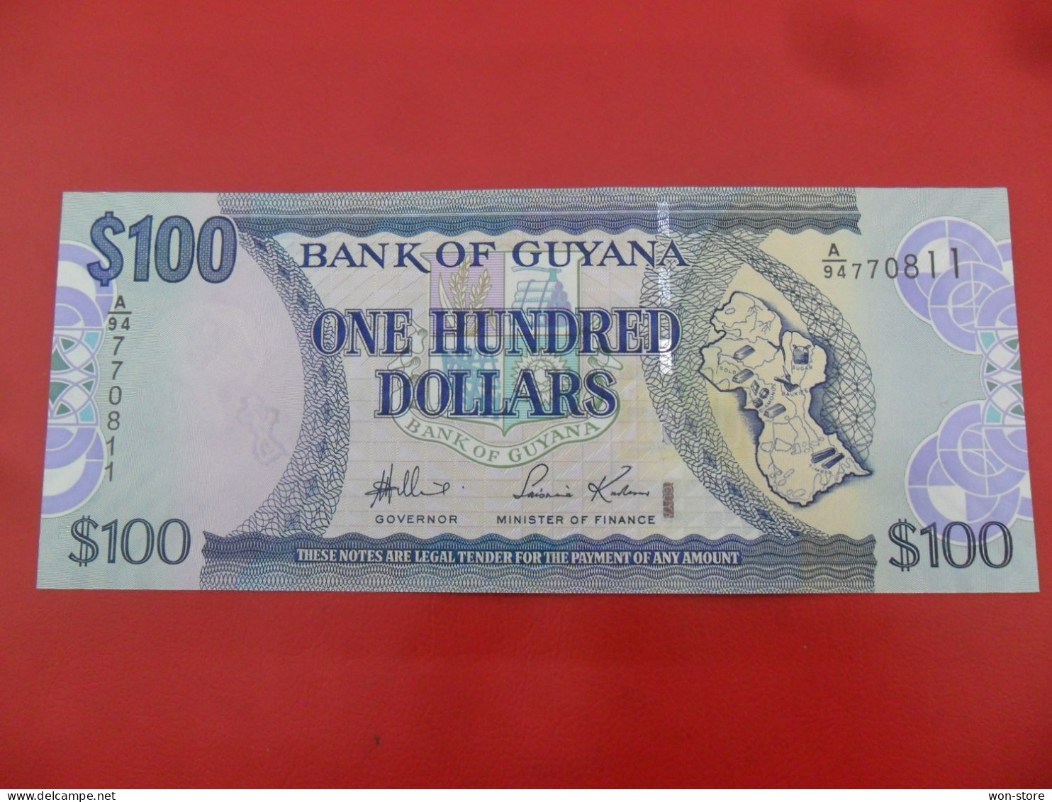 7570 - Guyana 100 Dollars 2006 - Guyana