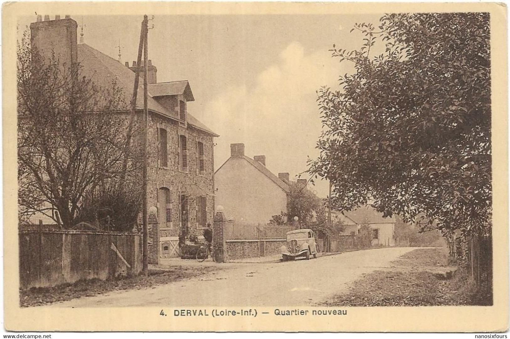 D 44. DERVAL.   QUARTIER NOUVEAU - Derval