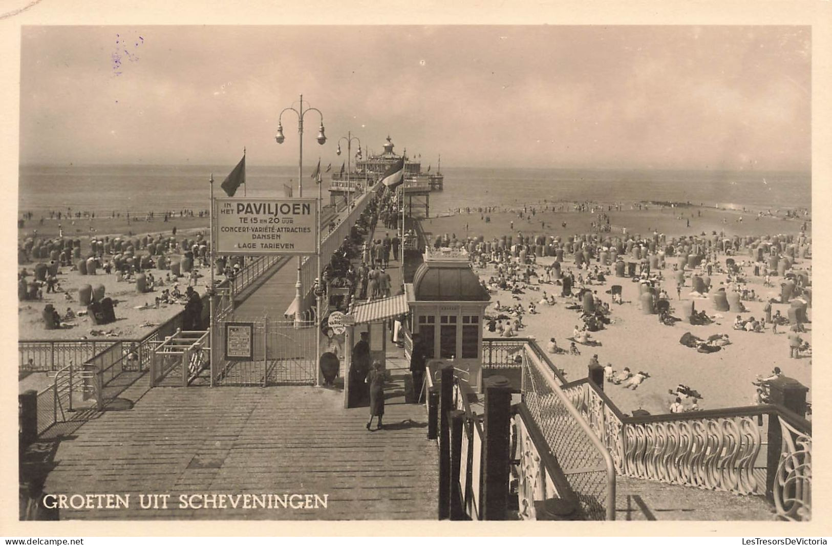 PAYS BAS - Groeten Uit Scheveningen - Carte Postale Ancienne - Scheveningen