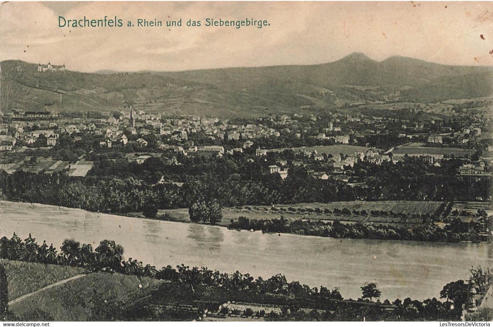 ALLEMAGNE -  Rocher Du Dragon Sur Le Rhin Et Le Siebengebirge - Carte Postale Ancienne - Koeln