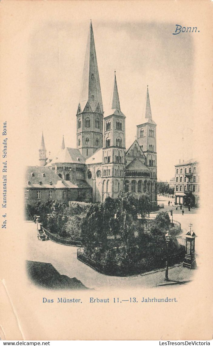 ALLEMAGNE - Bonn - La  Cathédrale  - Carte Postale Ancienne - Bonn