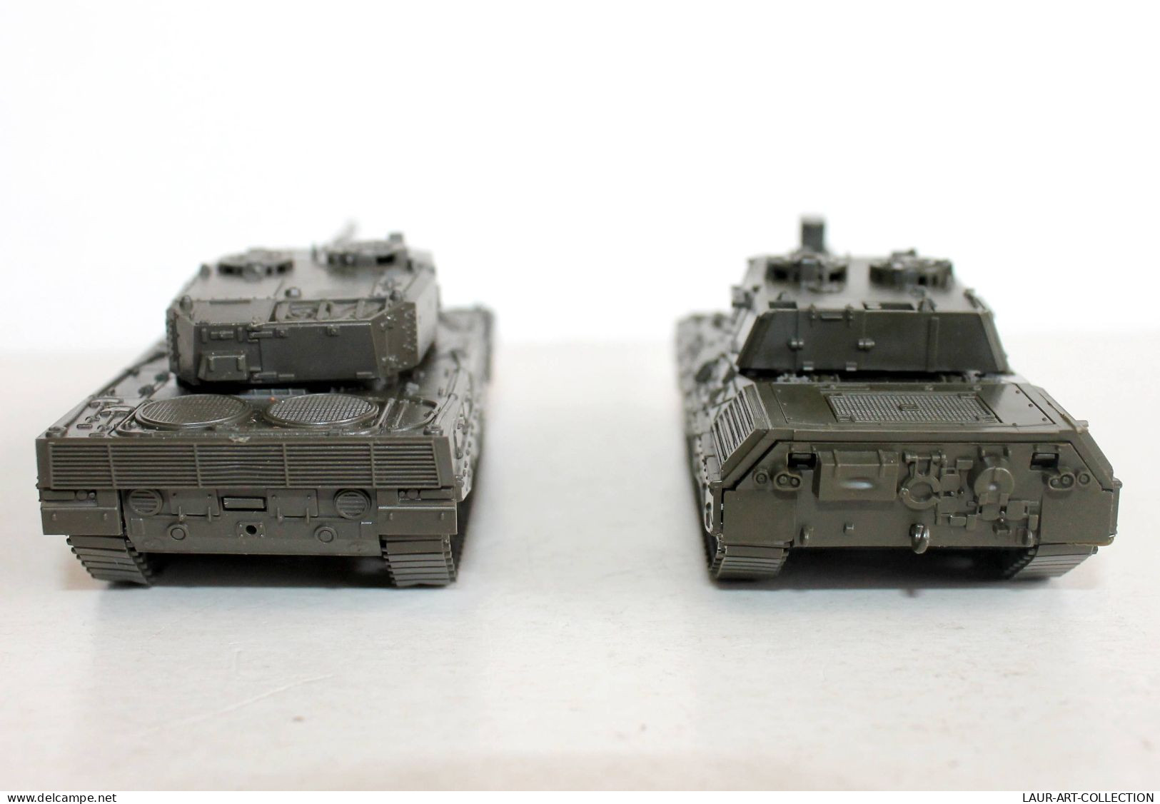 ROCO MINITANKS HO N°257 LEOPARD 1 + N°329 LEOPARD 2 - MILITAIRE CHAR COMBAT ALLEMAND - MODELE REDUIT COLLECTION (1712.1) - Carri Armati