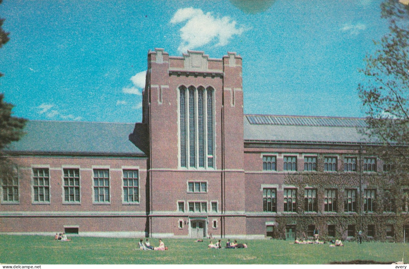 Worcester, Massachusetts, Library & Atwood Hall, Clarke University - Worcester