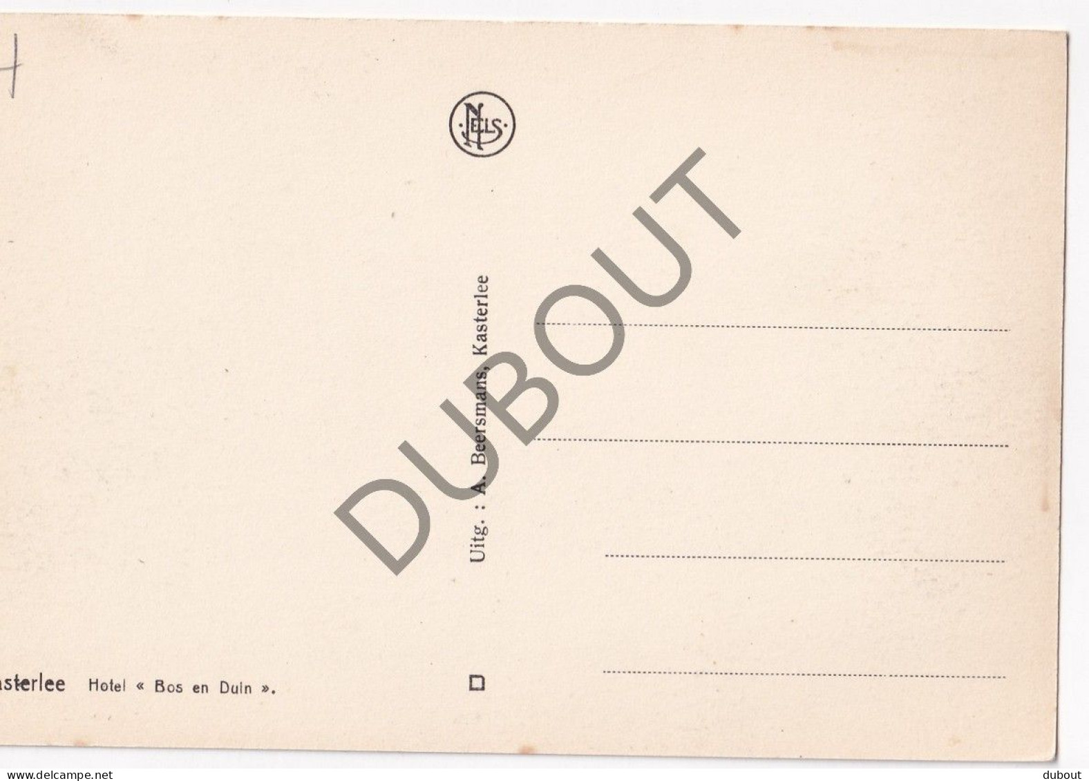 Postkaart/Carte Postale - Kasterlee - Hotel Bos En Duin (C4859) - Kasterlee