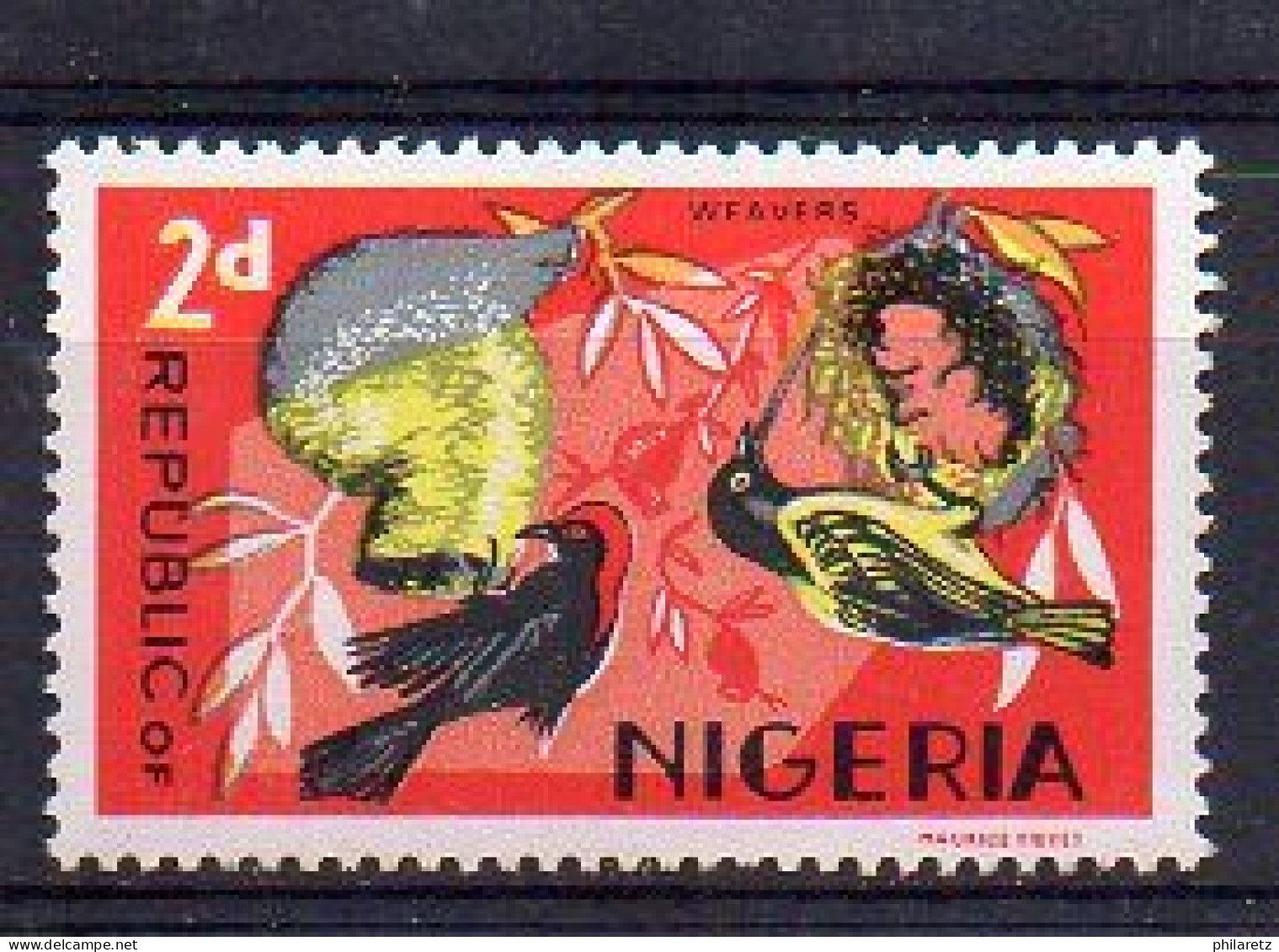 Nigéria N° 227G Neuf ** - Timbre Avec Signature à Droite Sous Le Cadre - Cote 45€ - Nigeria (1961-...)