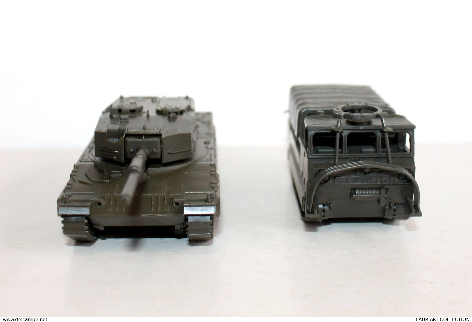 ROCO MINITANKS HO N°329 LEOPARD 2 CHAR COMBAT + N°515 M548 TRANSPORTEUR MUNITION - MODELE REDUIT MILITAIRE (1712.3) - Panzer