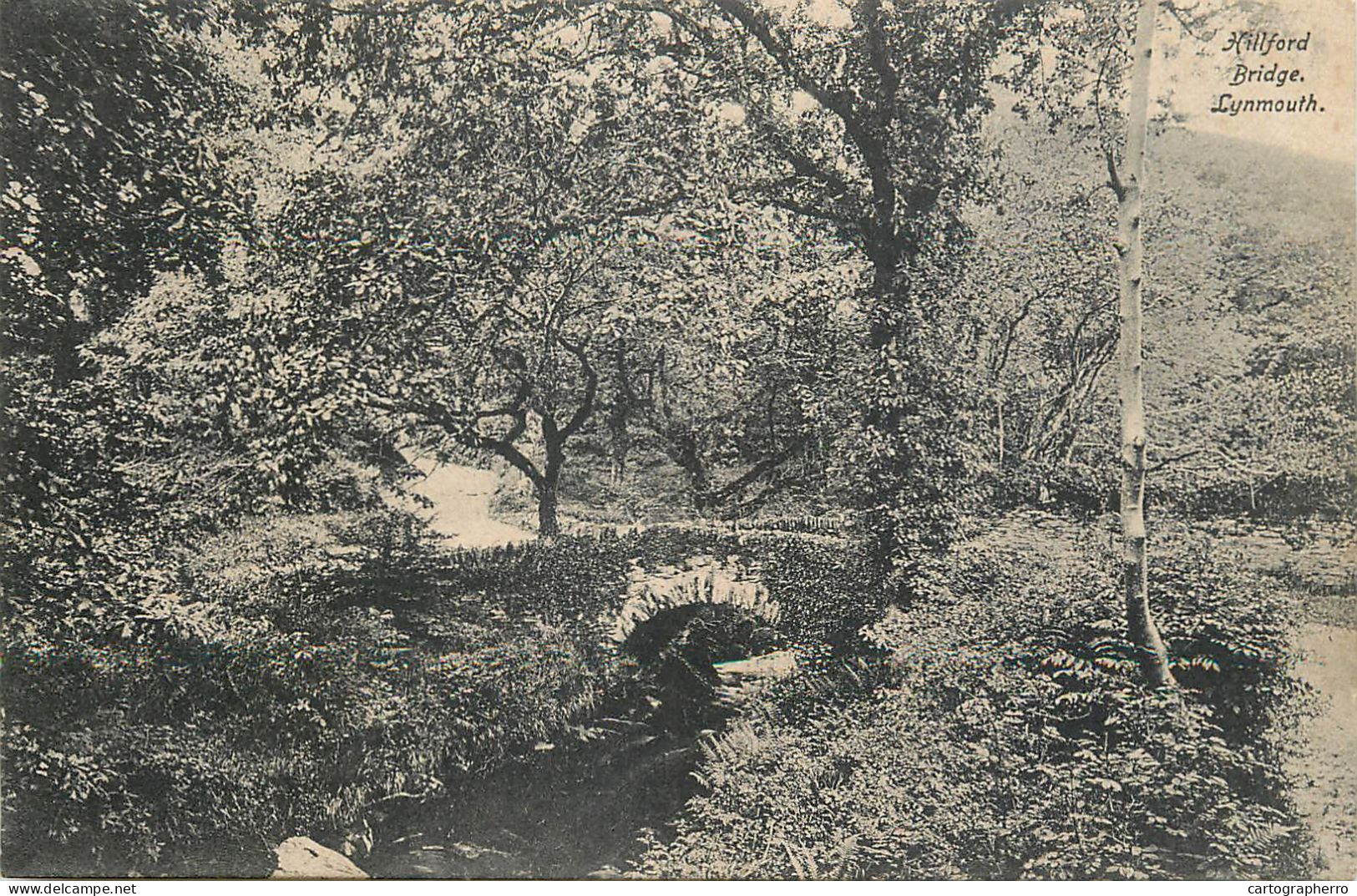 United Kingdom England Lynmouth Hillford Bridge - Lynmouth & Lynton