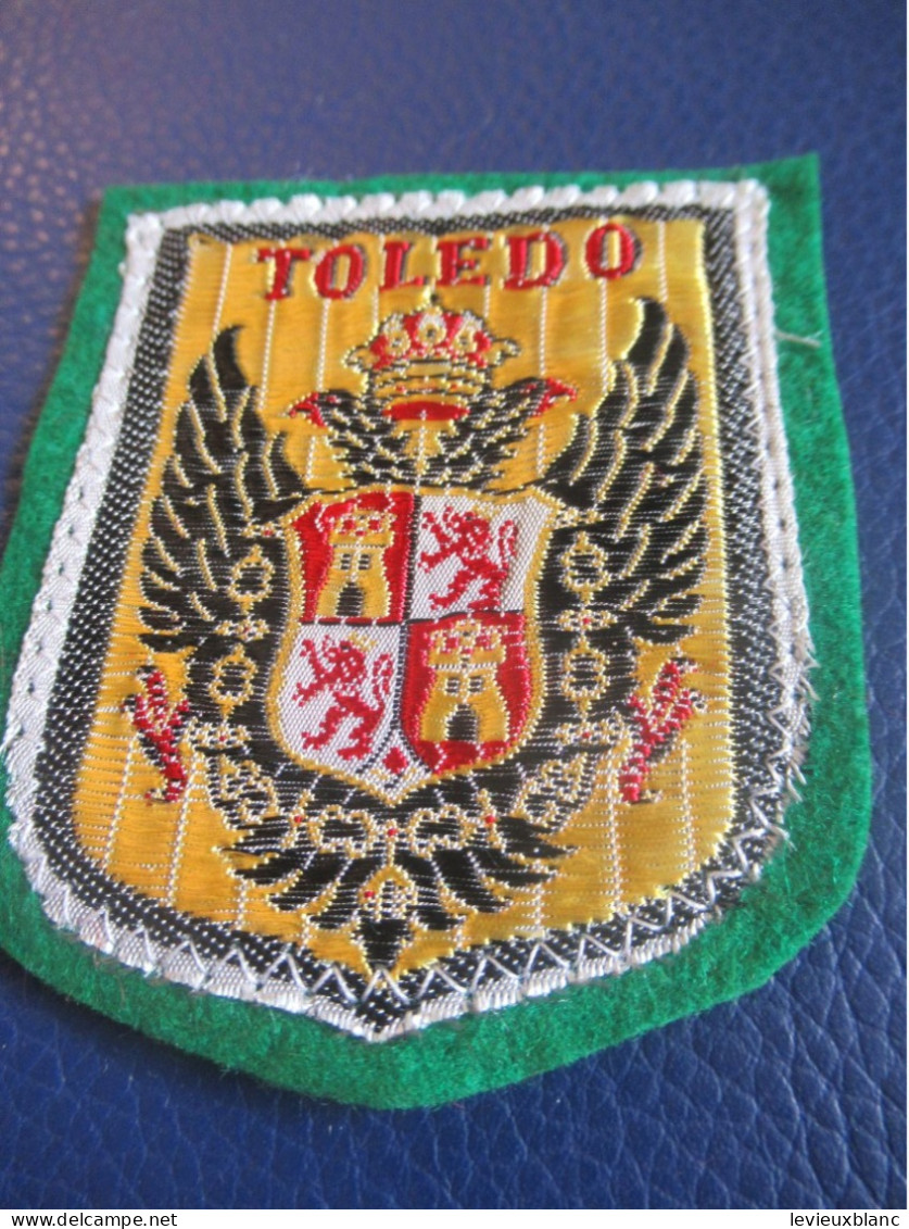 Ecusson Tissu Ancien /Espagne/TOLEDO// Tolede / CASTILLE/ Vers 1970-1990        ET522 - Blazoenen (textiel)