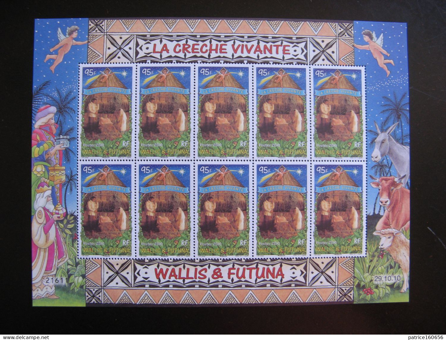 Wallis Et Futuna:  TB Feuille N° F744,  Neuve XX . - Unused Stamps